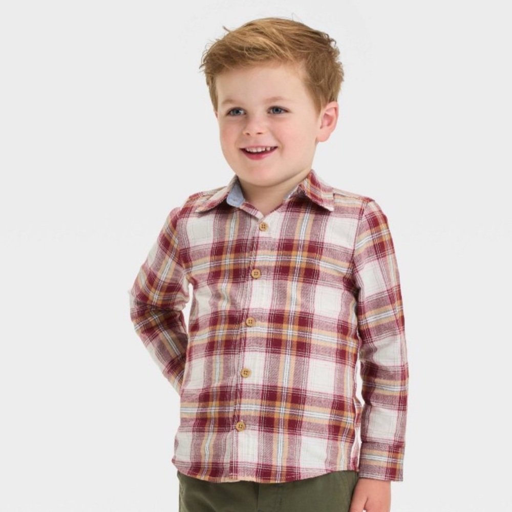 Oshkosh B’gosh - Red and White shirt
